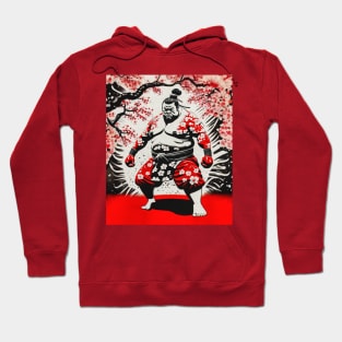 Graphic Sumo Wrestler - Eye Voodoo Hoodie